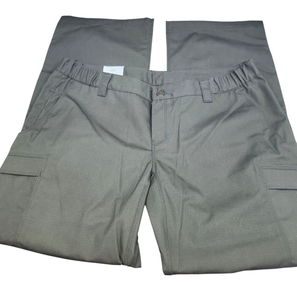 Vertx Phantom Op Tactical Cargo Pants Womens 16 X 32 Green Ripstop Work Outdoors
